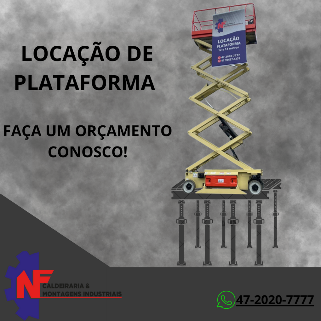 LOCAÇÃO DE PLATAFORMA